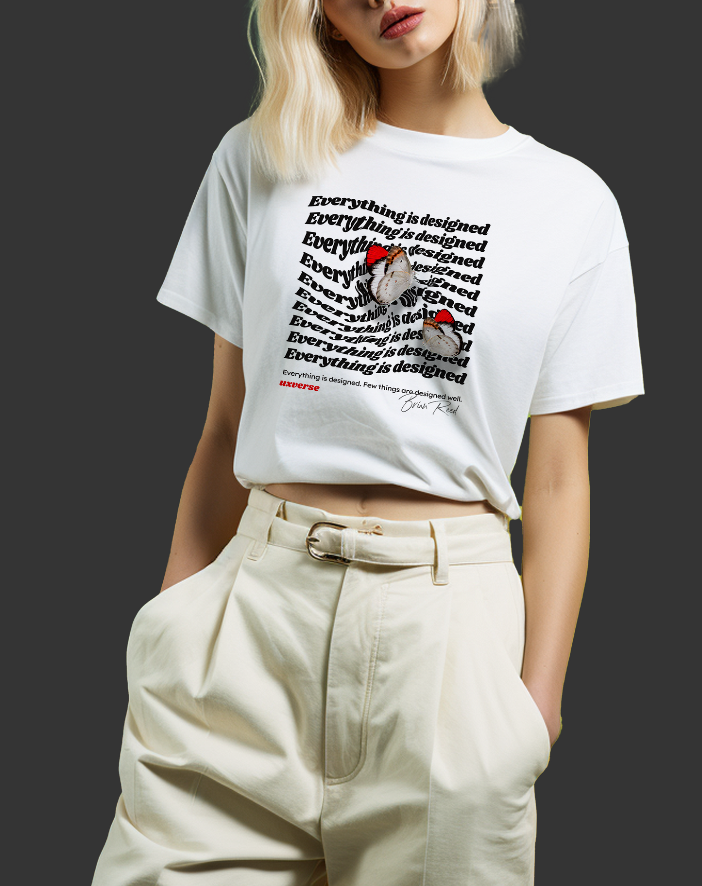 Everything is designed | Unisex UX Design Tshirt