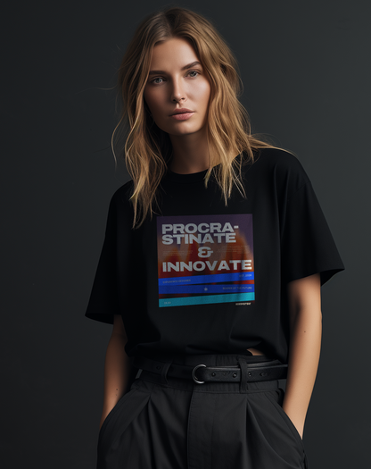 Procrastinate & Innovate | Unisex UX Design Tshirt