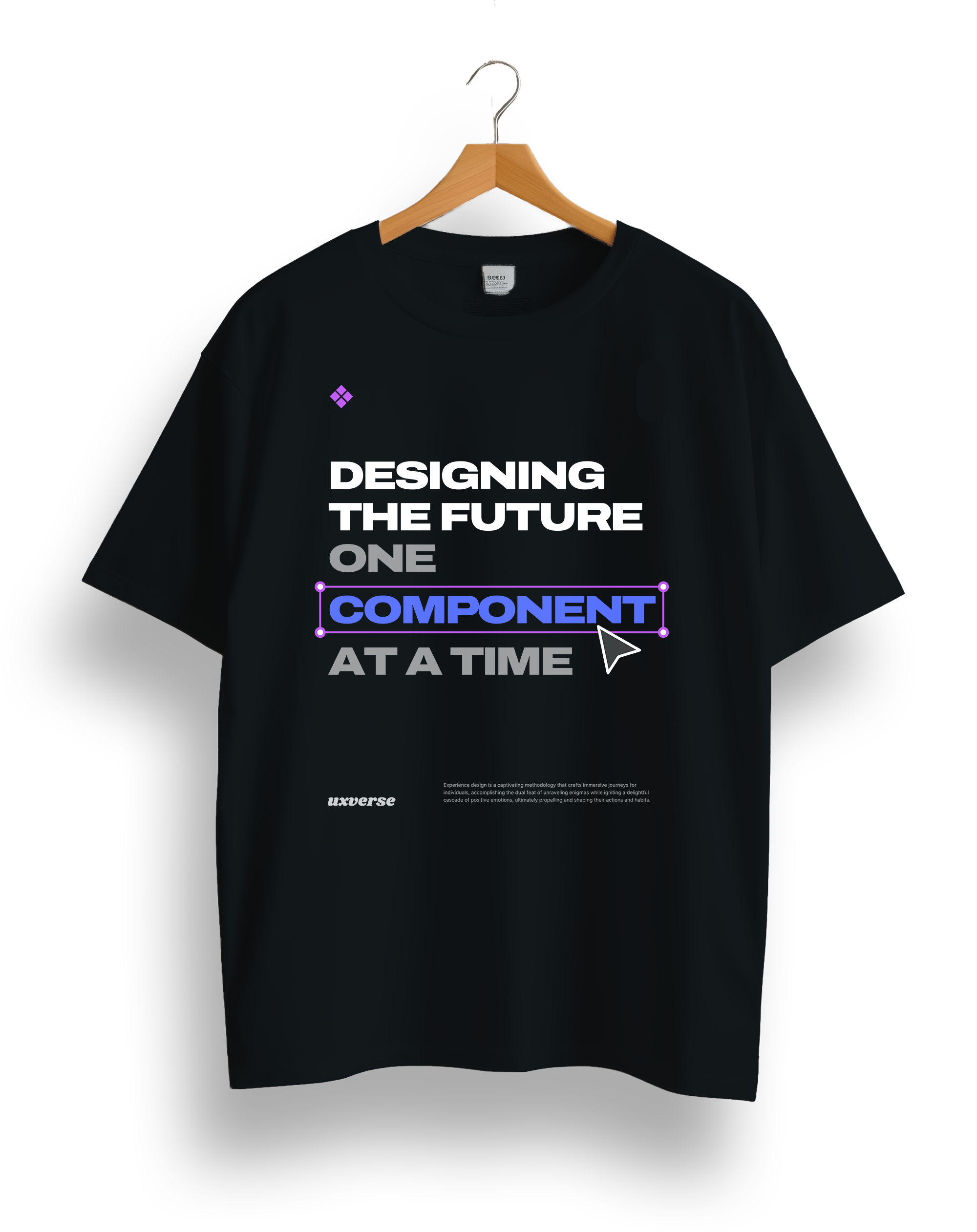 Designing the future | Unisex UX Design Tshirt – uxverse