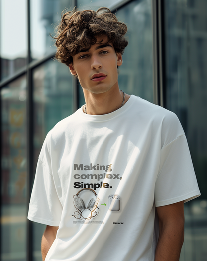 Making complex simple | Unisex UX Design Tshirt