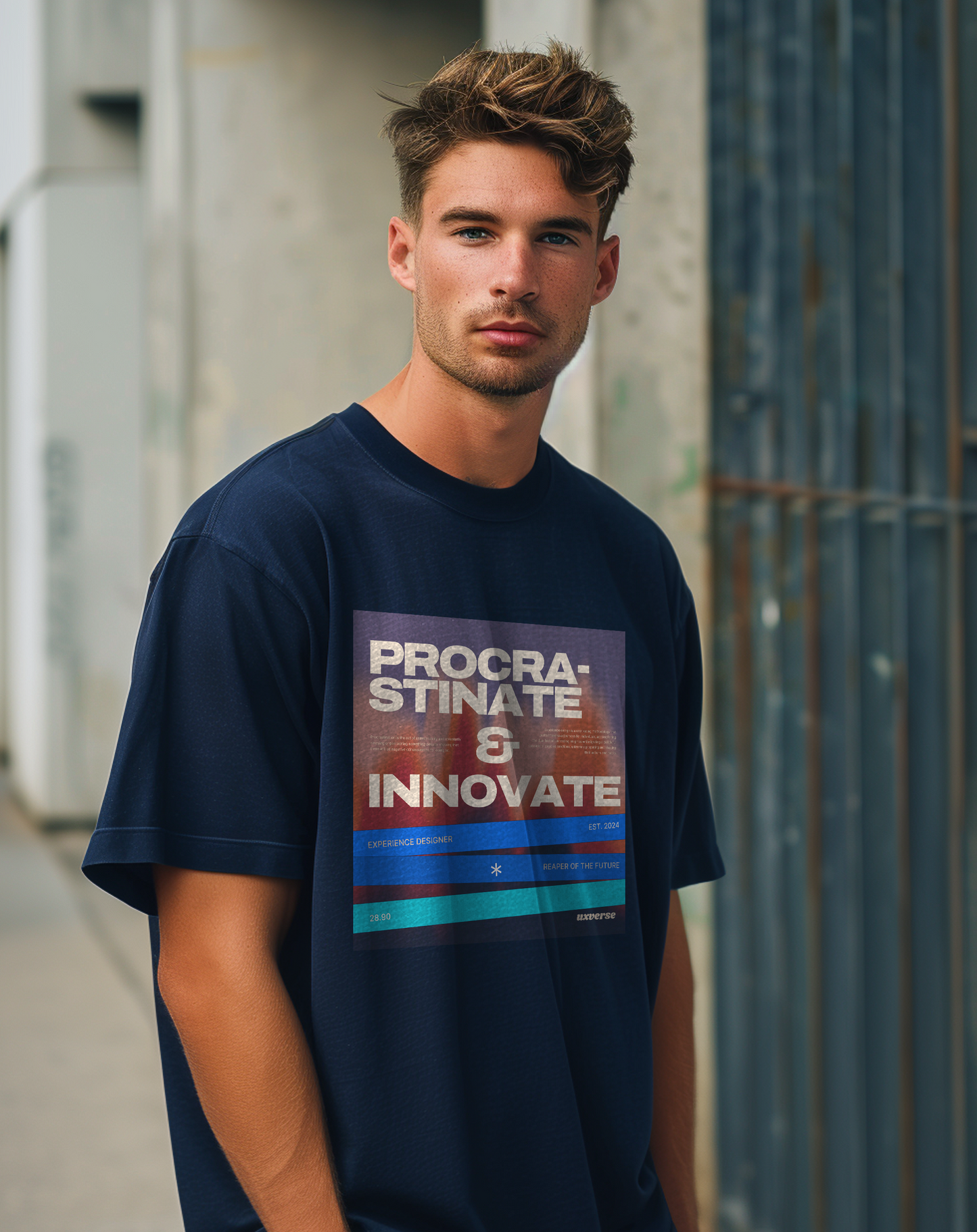 Procrastinate & Innovate | Unisex UX Design Tshirt