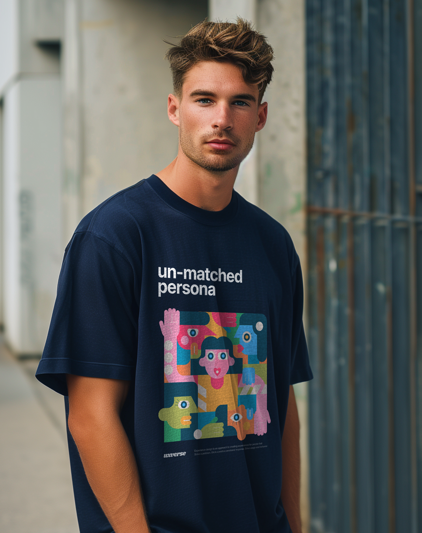 Un-matched persona | Unisex UX Design Tshirt