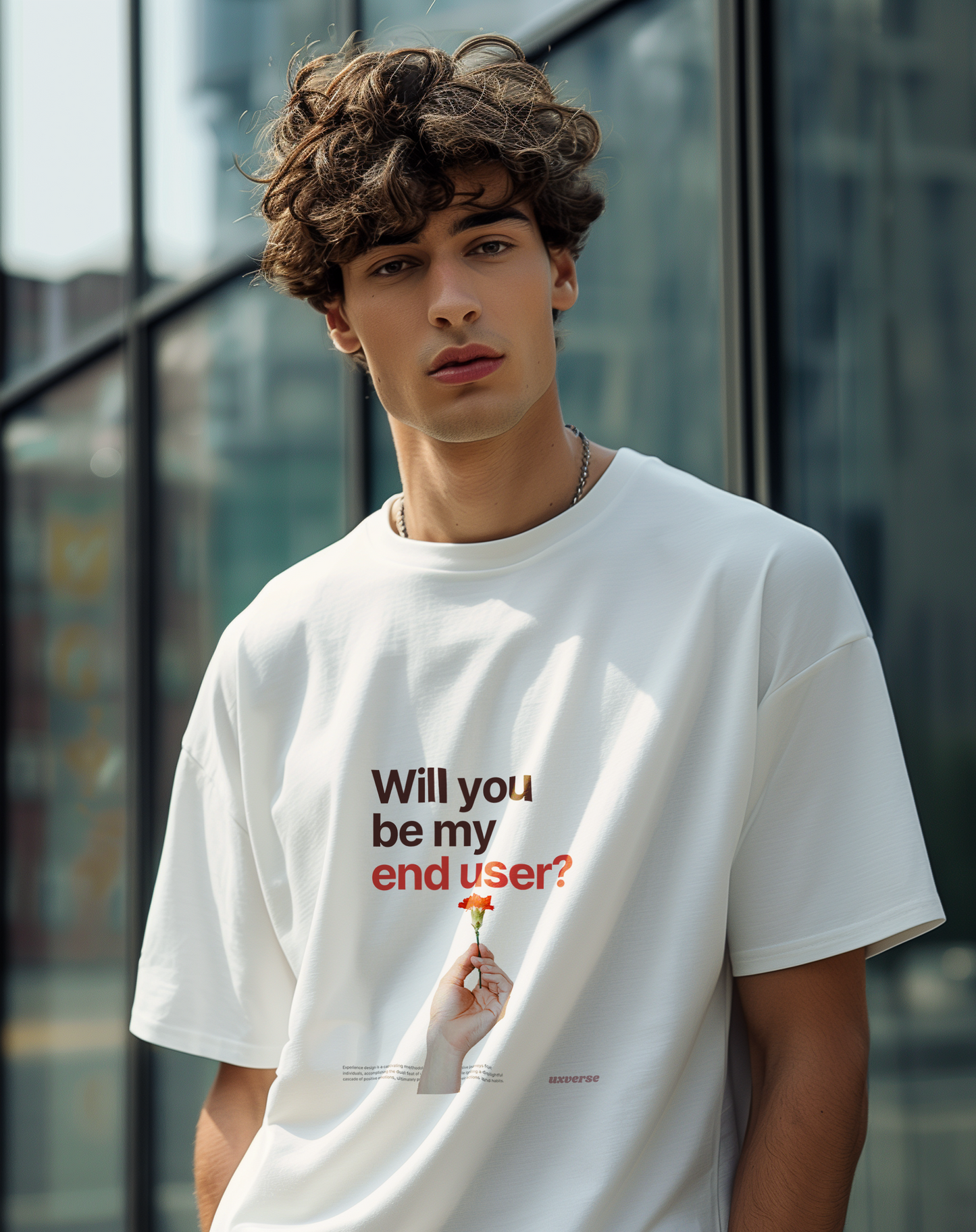 Be my end user | Unisex UX Design Tshirt